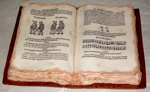 Pages from Orchésographie.
